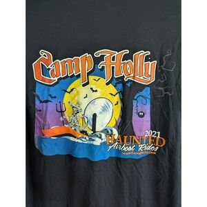 Camp Holly 2021 Haunted Airboat rides unisex men womens s short sleeve shirt